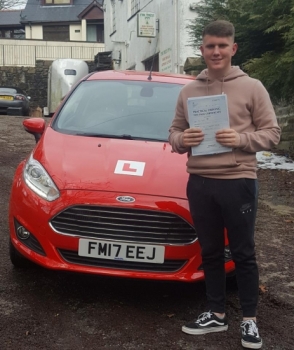 21.3.18 - Congratulations to Joe Stalder on passing his driving test 1st time today ... enjoy your little red fiesta