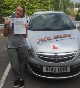 9816 - I had an intensive driving course with peter and passed on my second attempt peter was very professional and patient with my I couldnt have done it without him telling me off and pushing me to be my best very happy<br />
<br />

<br />
<br />
Congratulations to Kaylee Bird on passing her driving test after taking a semi intensive driving course with our PeterLovely result