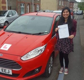 4.5.18 - What a lovely result for our Kuldeep who passed her driving test 1st time with us today in Merthyr... after all the anxiety and nerves, you dug deep and pulled it out of the bag!! Super proud of you!!!!!...