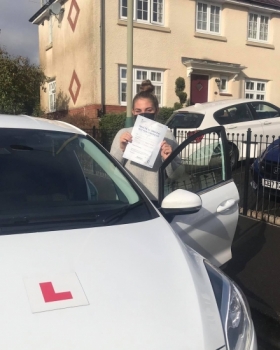 Congratulations to Lauren who passed her test 1st time in Merthyr Tydfil with Ali... you worked incredibly hard for this and really deserve this win!!