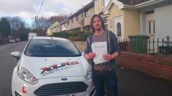6115 - Congratulations to Luke Taylor on passing his test first time today in Merthyr Tydfil with only 2 minors with the added stress of two examiners in the car