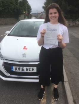 30.7.18 - Congratulations to Molly Sedgemore who passed her test in Merthyr with our Peter 1st time!!...