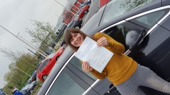 12.5.16 - Brilliant result for Rebecca Dennis passed her automatic driving test really proud of you Bec well done!...