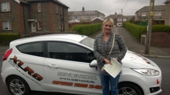 250414 Big congratulations to Rhian Thomas on passing her driving test first time in Merthyr Tydfil with Glenn knew you could do it rhi 