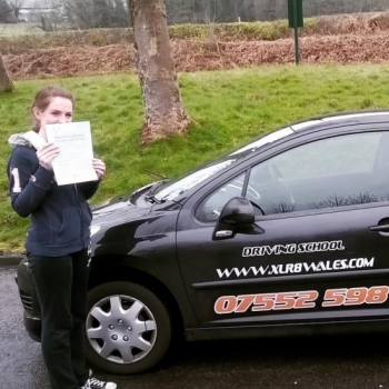 2415 - Congratulations Rhiannon on passing your driving test today in Abergavenny Really pleased you have passed before the added stress of your A Levels Best of luck for the future :-