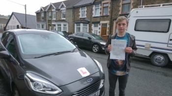 15.8.18 - Congratulations to Ryan Evans on passing his test first time in Merthyr Tydfil this morning with only 2 faults. Cracking result