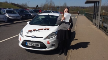 14415 - Congratulations goes out to Sioned who started with us on under 17 lessons and passed her driving test 1st time today in Merthyr Tydfil enjoy your freedom and well done for being the first of all your friends to pass