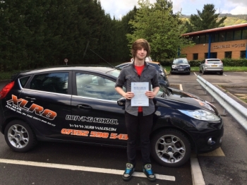090514 Well done to Ben Hooper on passing his driving test first time at Merthyr Tydfil after only 23 hours See you soon for pass plus